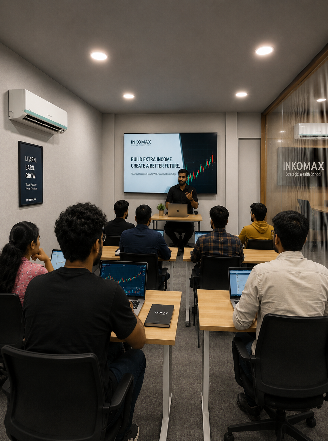Inkomax Financial Education Classroom